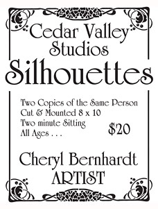 cheryl silhouette sign